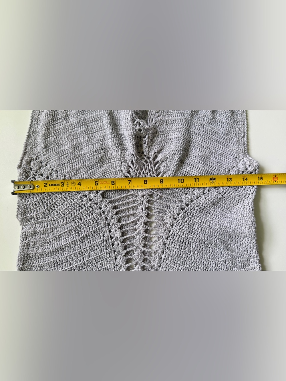 Crochet Knit Mini Dress Boho Cottagecore Sleeveless Small - Picture 3 of 7